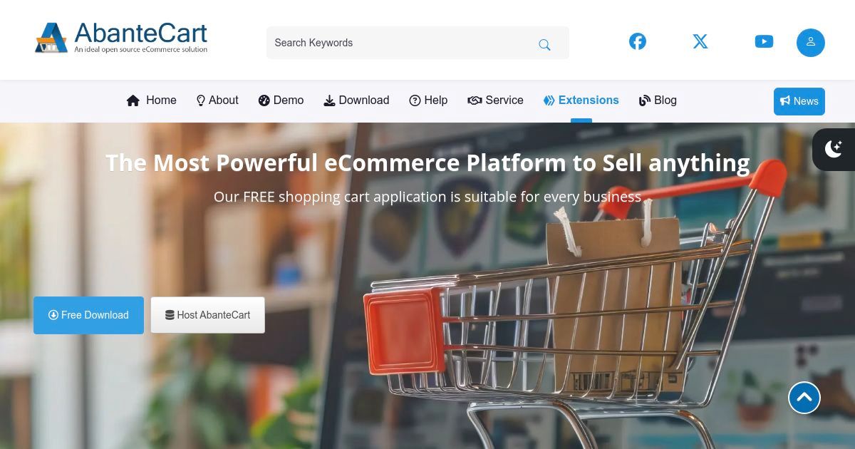 AbanteCart Official Website AbanteCart Official Website