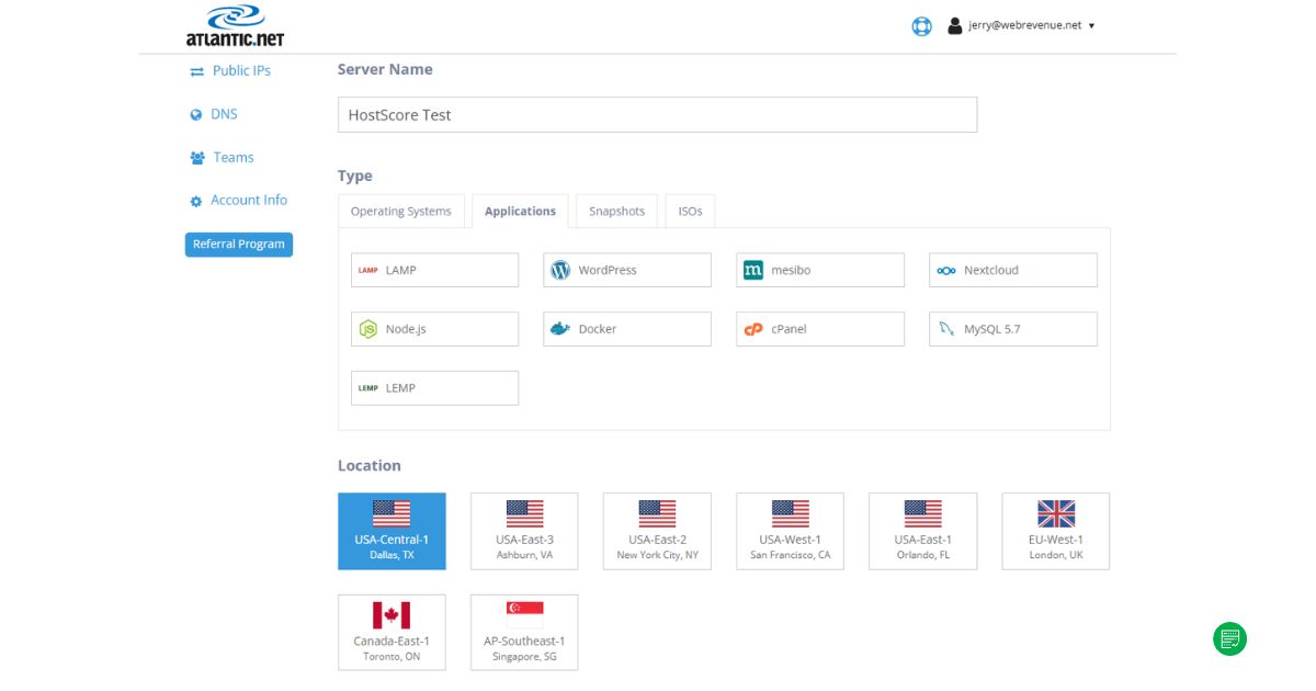 Atlantic.Net Review (81.1%): Host Performance, Pricing & User Ratings
