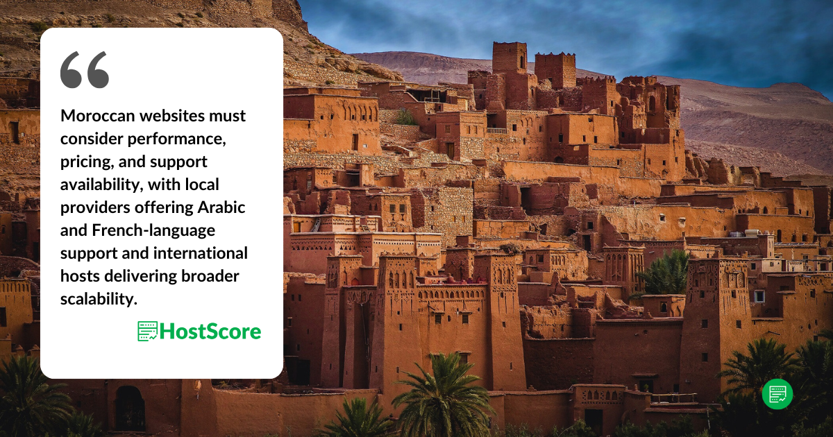 Nossas melhores seleções de hospedagem na web para sites que operam em