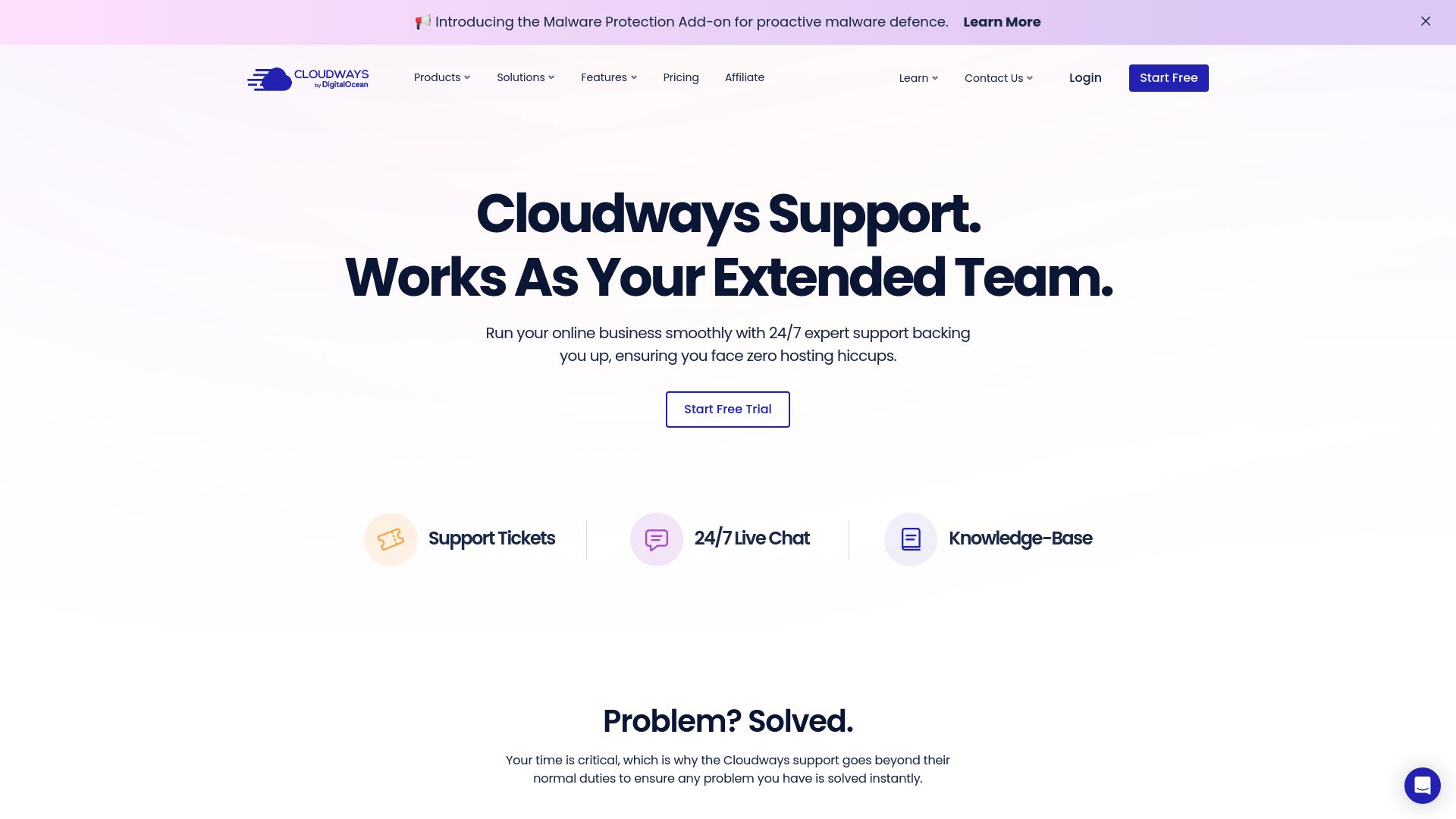 Cloudways Support Page - Submit Your Support Request Here Cloudways Support Page