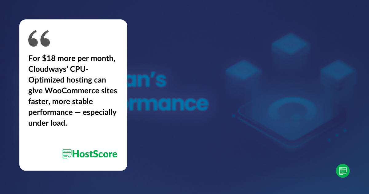 Fixing CPU Bottlenecks on WooCommerce Sites: Is Cloudways’ CPU-Optimized Hosting Worth It?