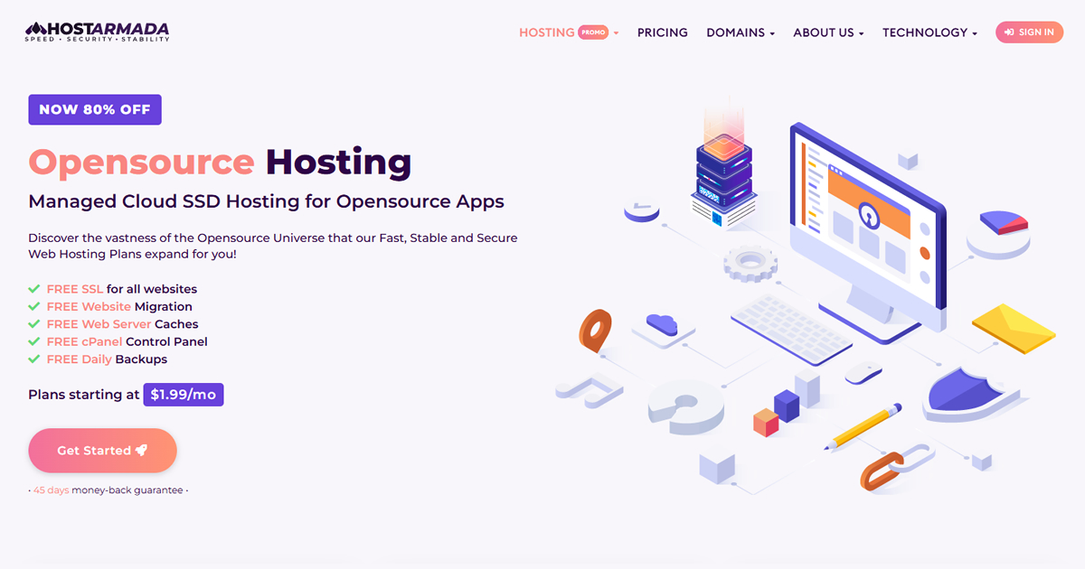 HostArmada Opensource Hosting Plans HostArmada Opensource Hosting Plans