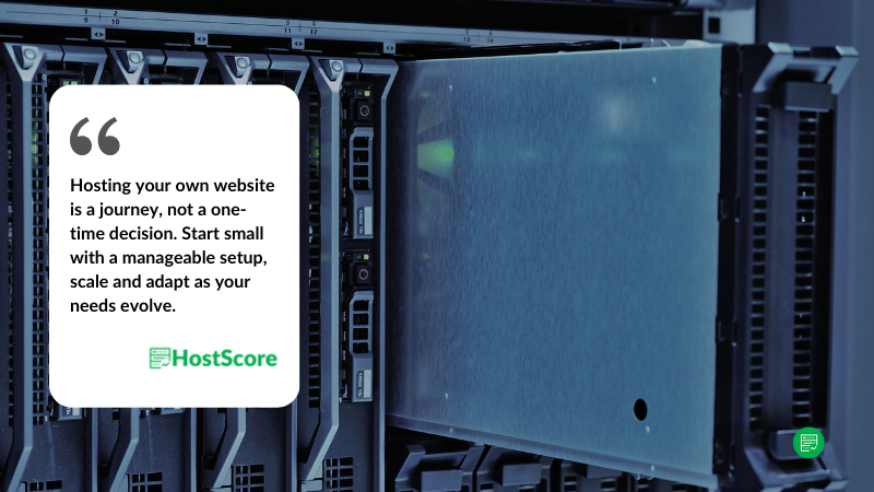 Hosting Your Own Website