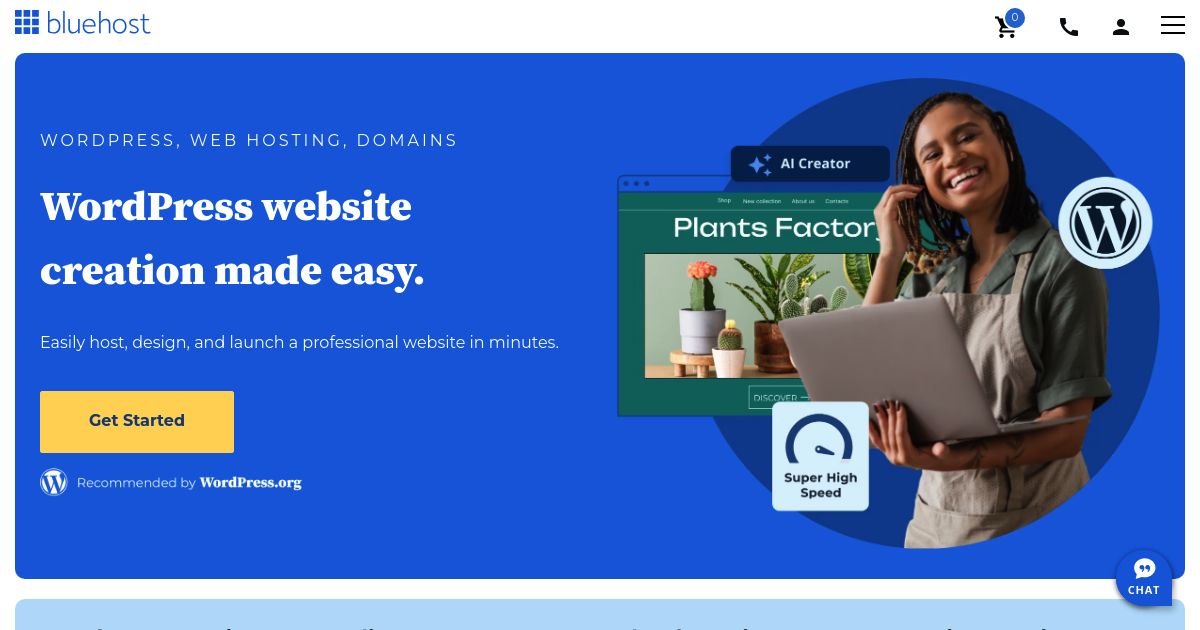 BlueHost - Masih hidup dan menendang di bawah Newfold Digital pengurusan