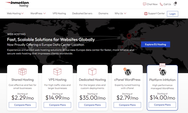 When You Should Not Host Your Website at InMotion Hosting?