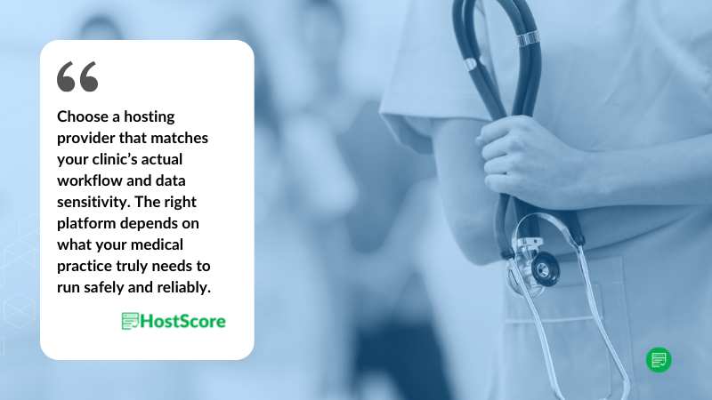 Best Web Hosting for Medical Practices
