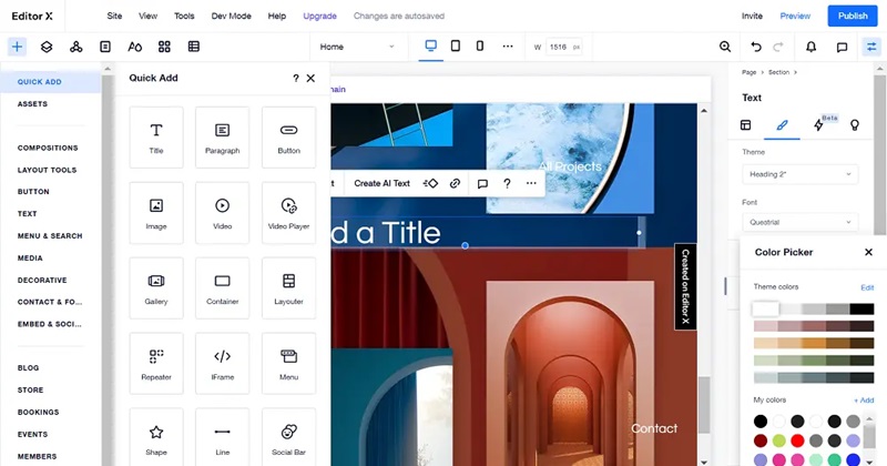 No-Code Website Builder
