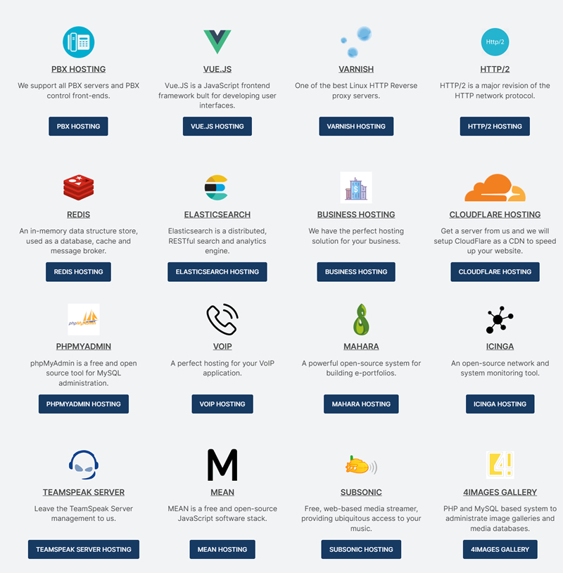 RoseHosting App Supports RoseHosting App Supports