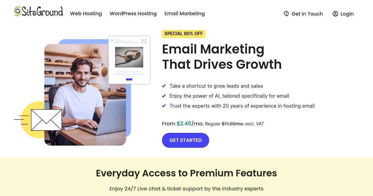 SiteGround Email Marketing Tool Siteground Email Marketing Tool