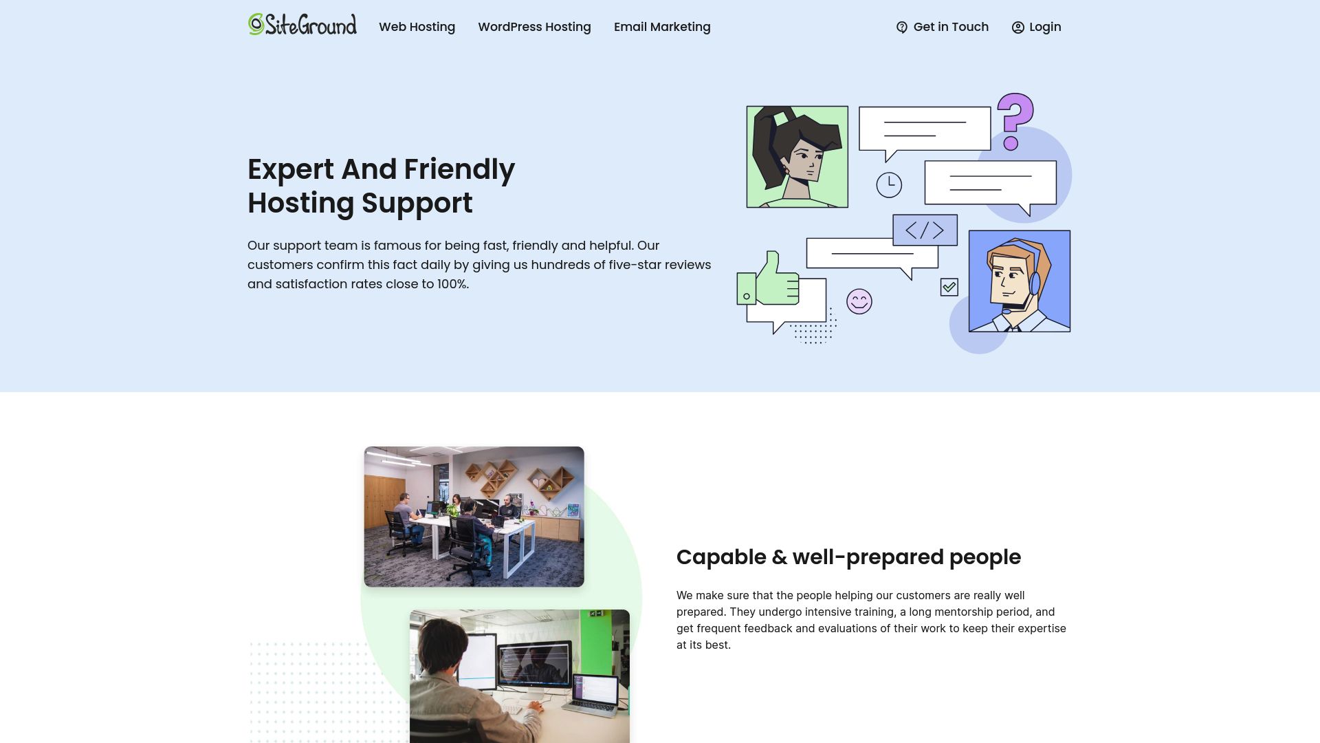 SiteGround Support Page - Submit Your Support Request Here SiteGround Support Page