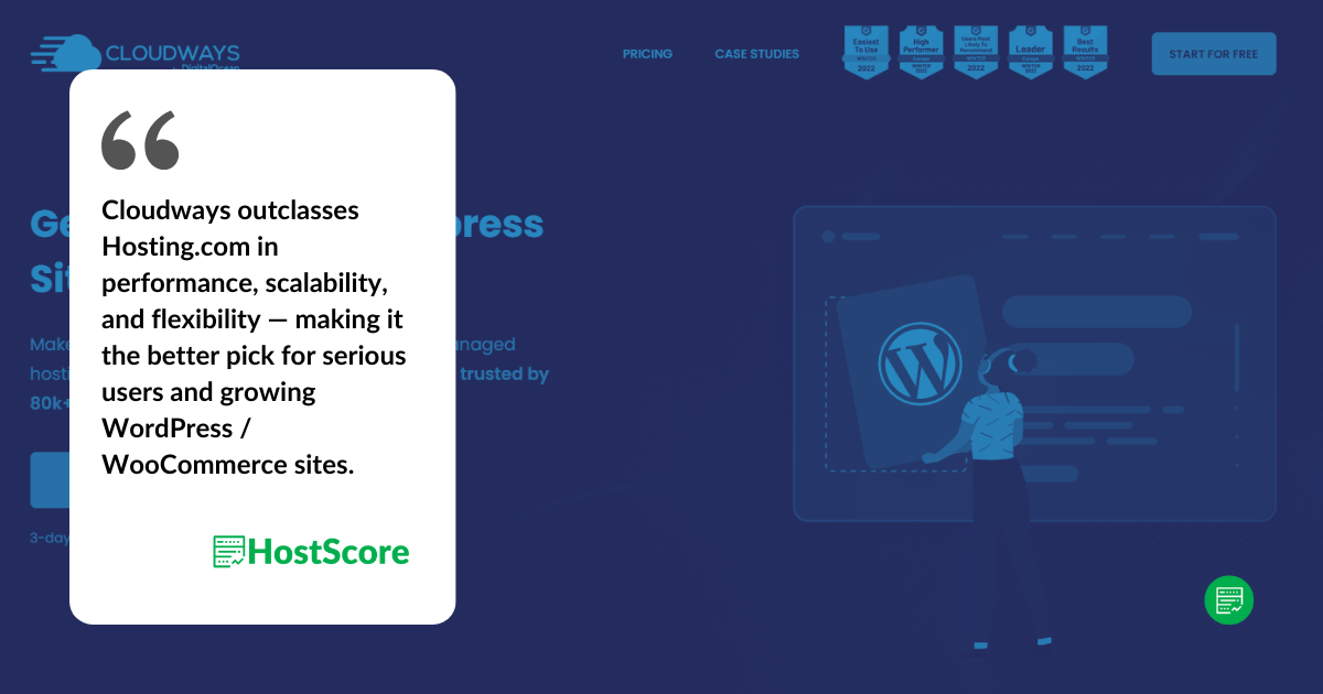 Hosting.com vs Cloudways