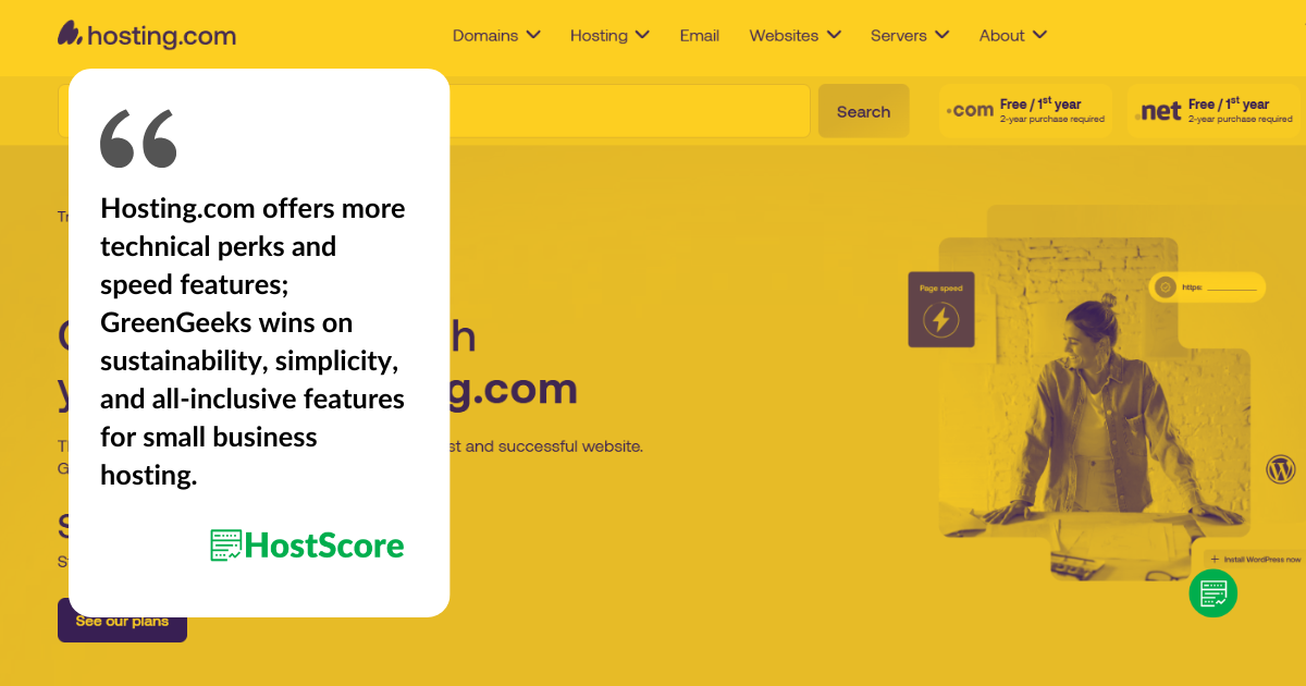 Hosting.com (dahulu A2 Hosting) melawan GreenGeeks